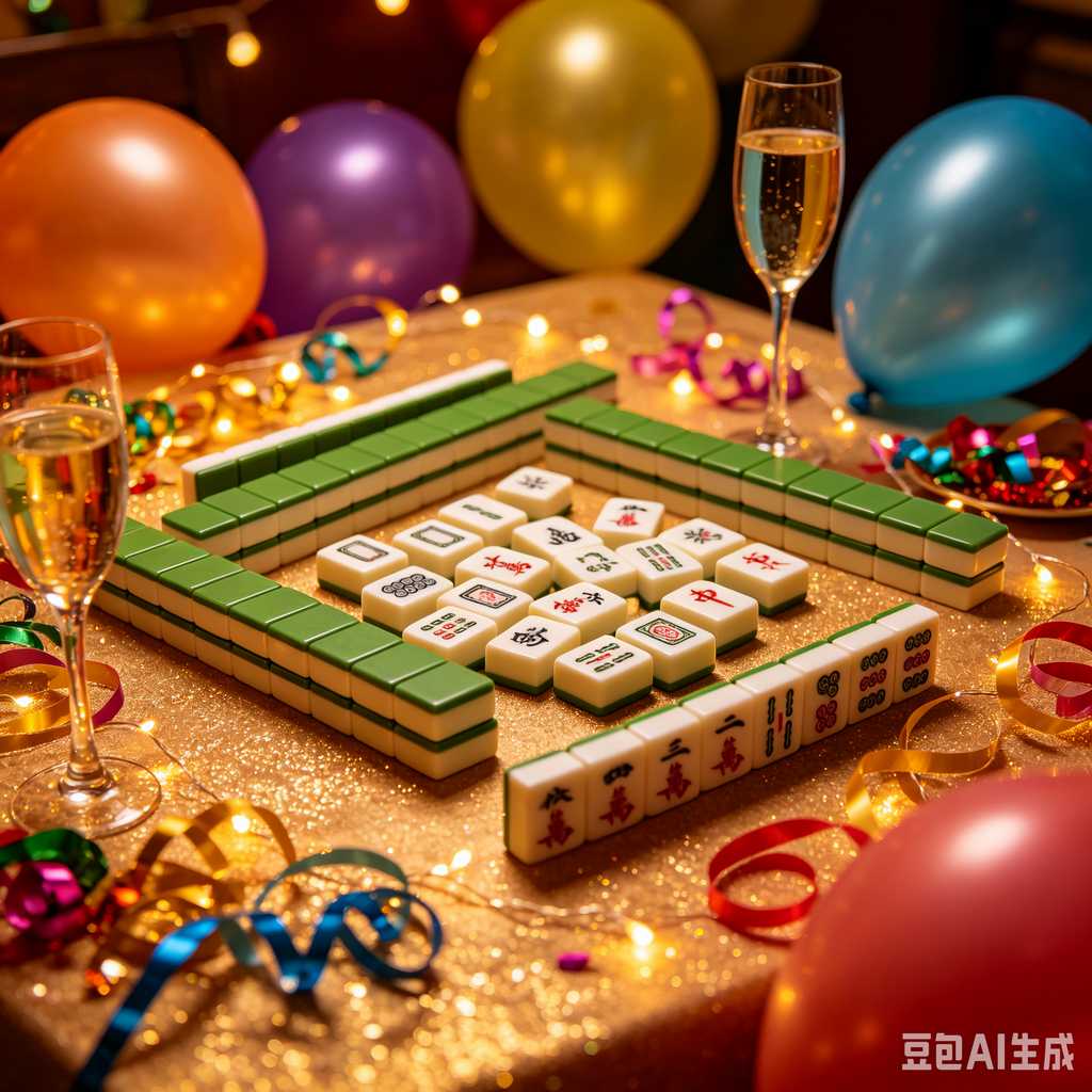 metallic finish mahjong set